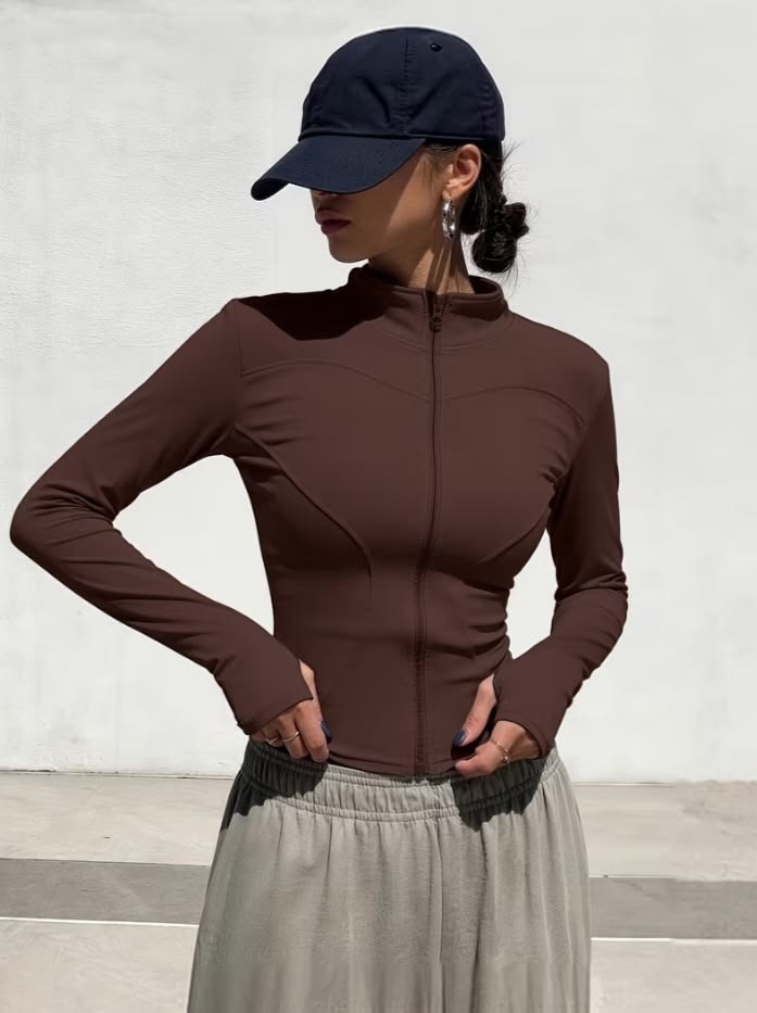 Zip-up track top (BOLD)