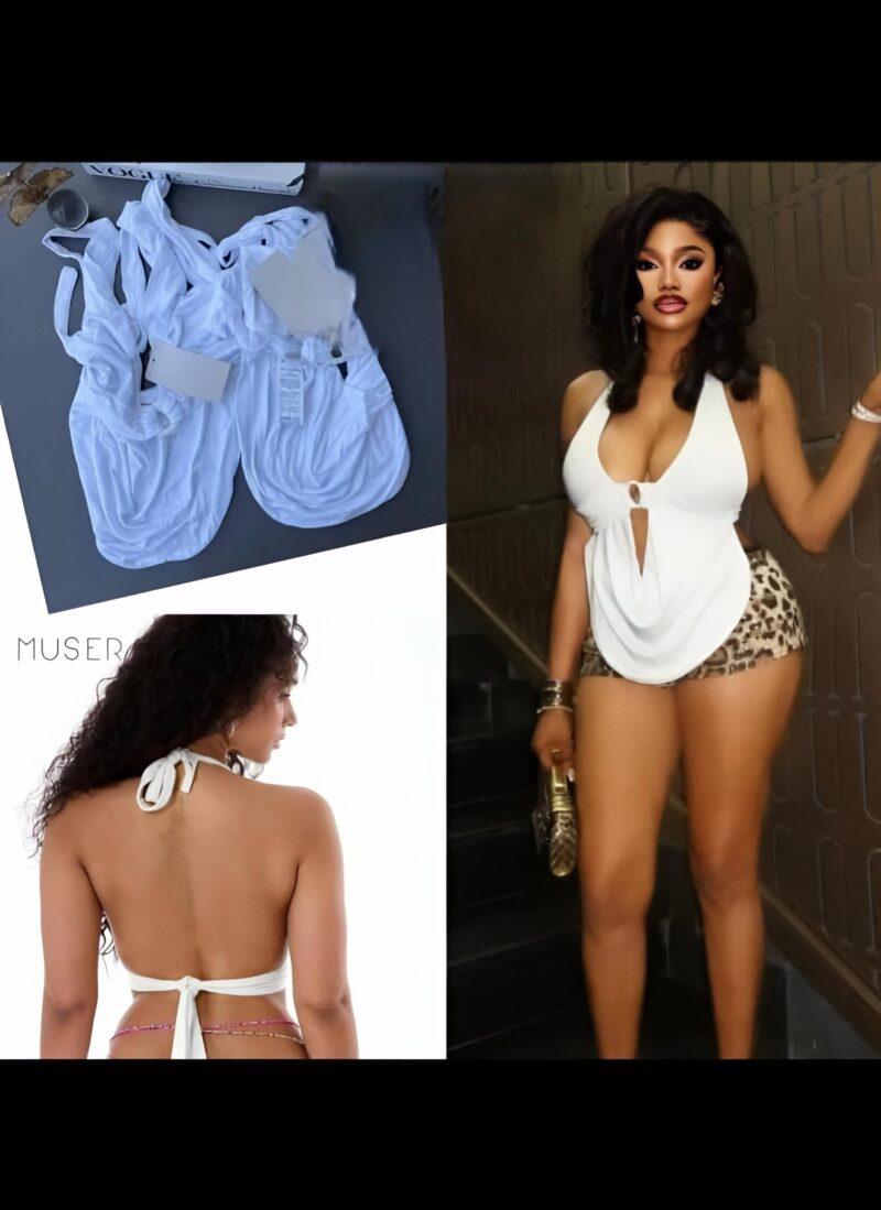 BACKLESS HALTER TOP